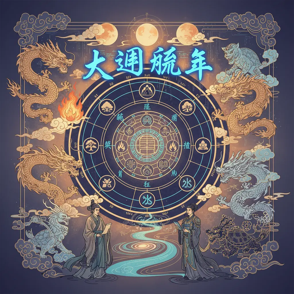 八字盤 - 大運流年