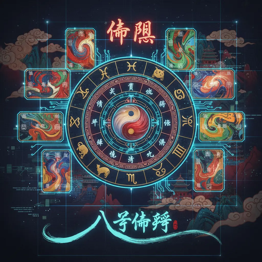 八字命評 - 命盤