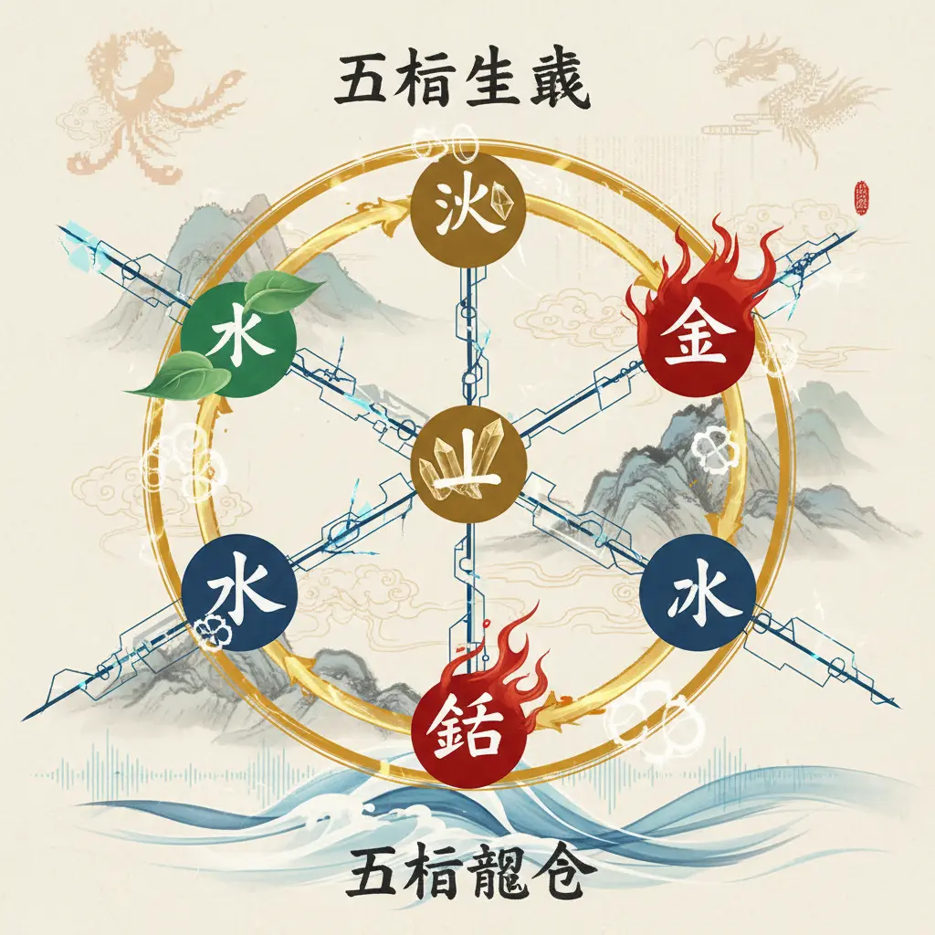 五行生剋 - 五行概念