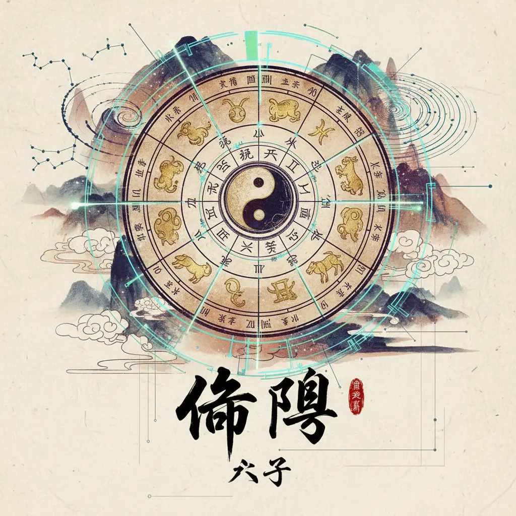 命盤八字 - 命盤