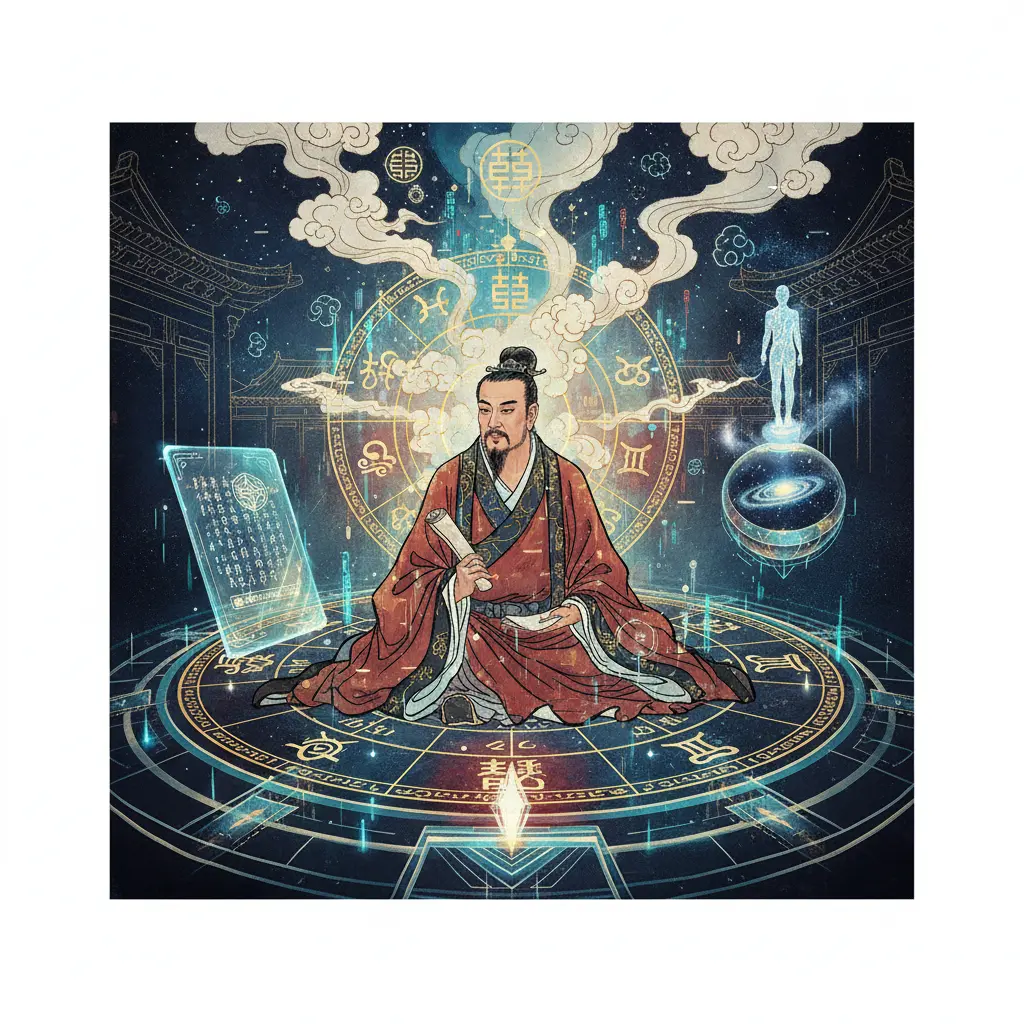 算八字命盤 - 王陽明