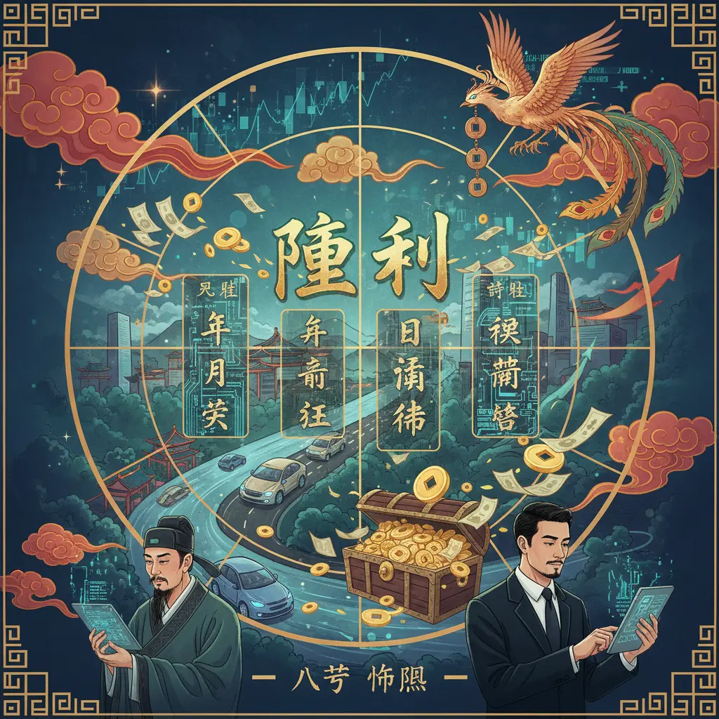 八字 命盤 - 偏財