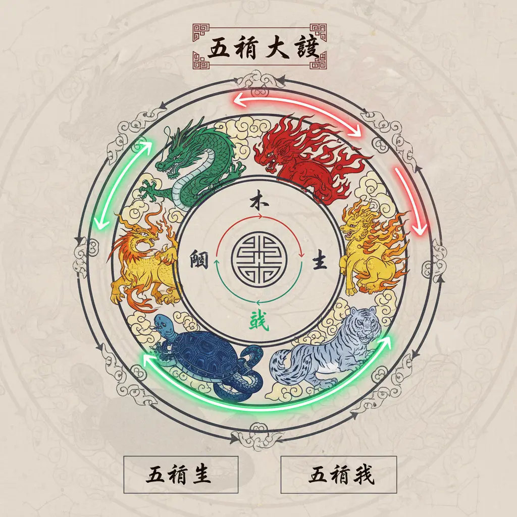 五行生剋 - 五行大義
