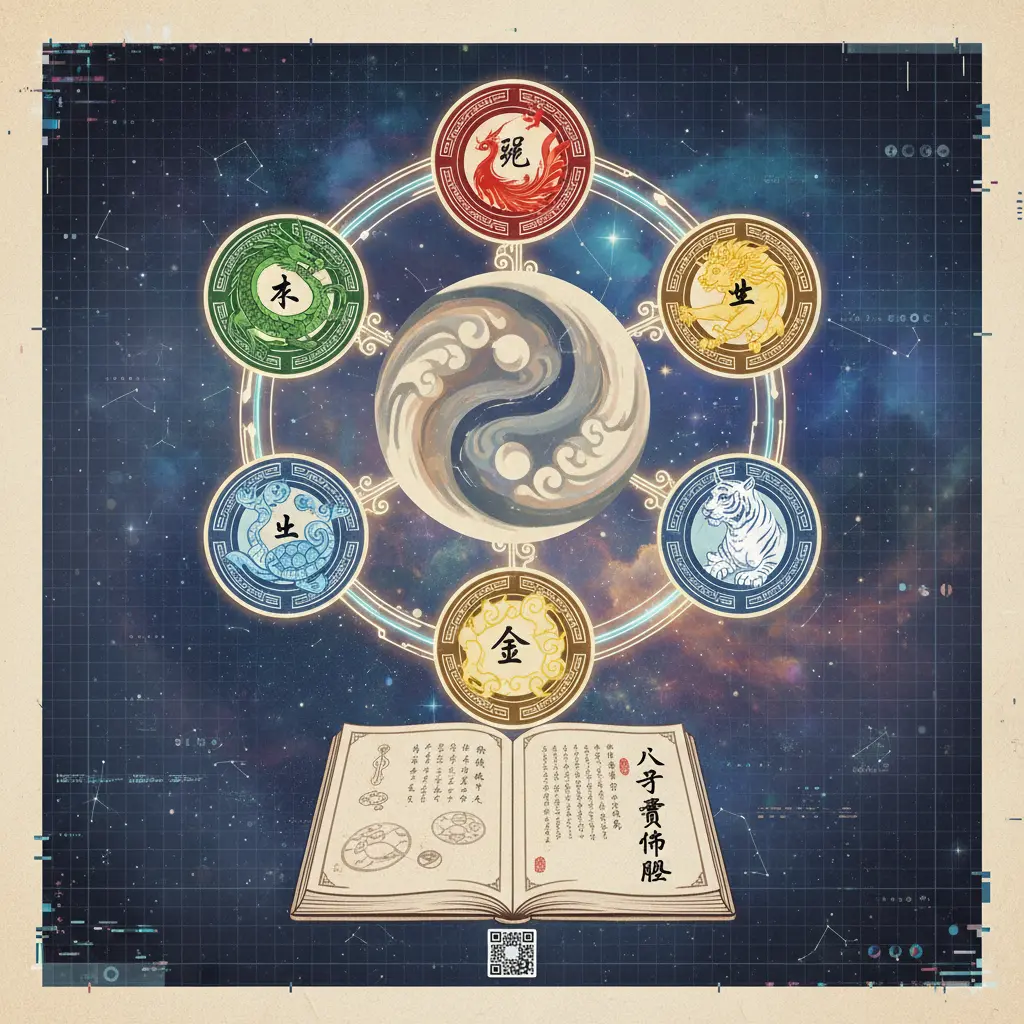 八字免費命盤 - 五行