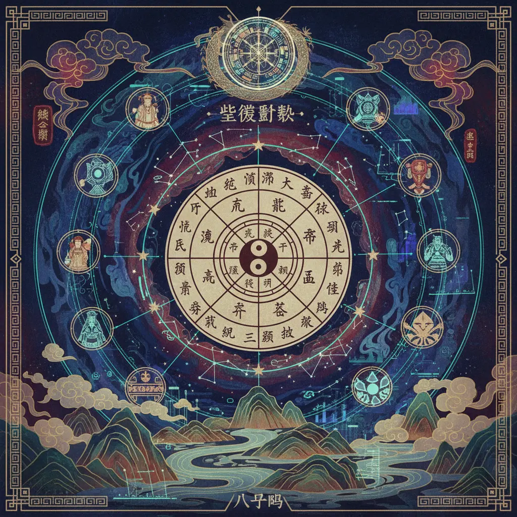 八字盤 - 紫微鬥數