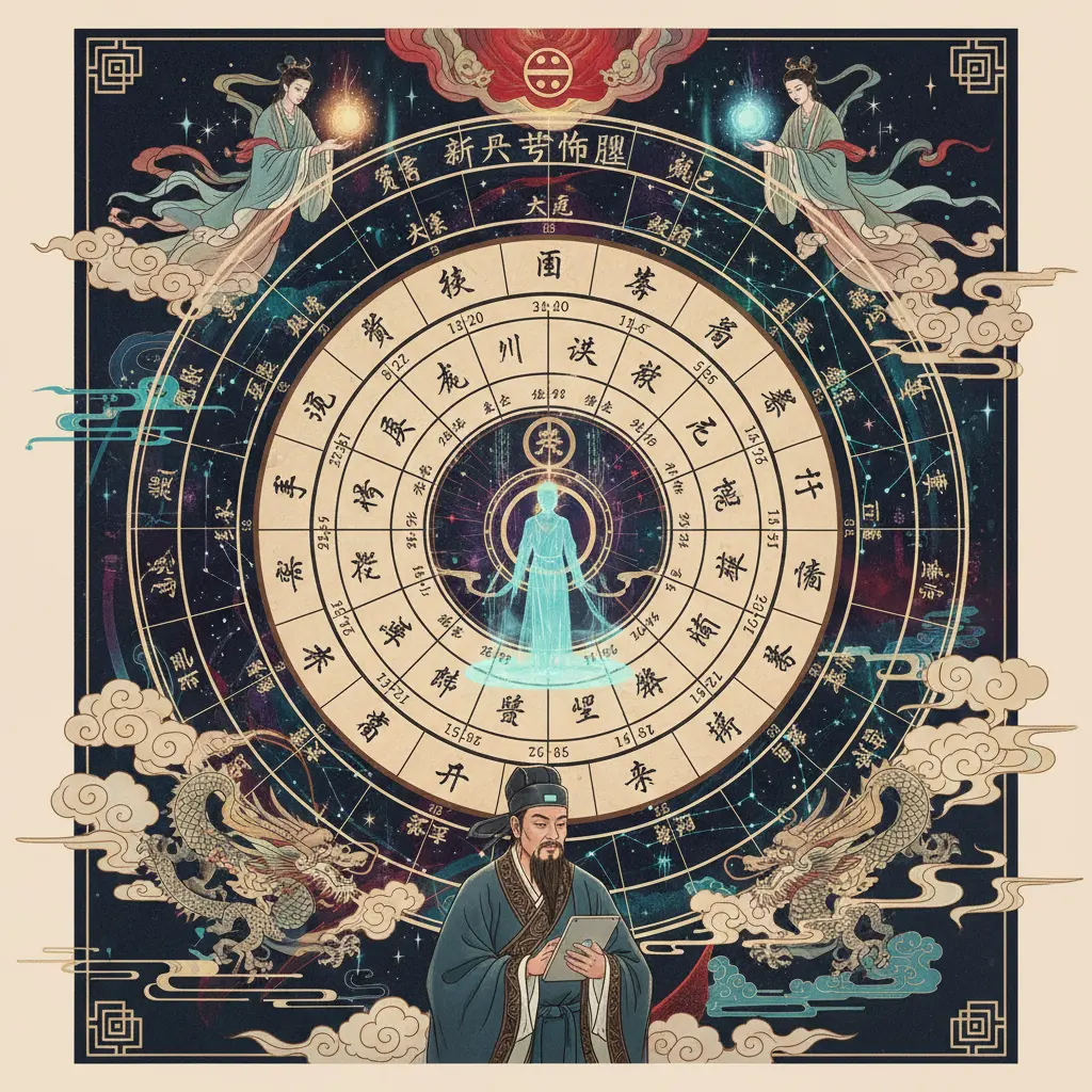 算八字命盤 - 紫微鬥數