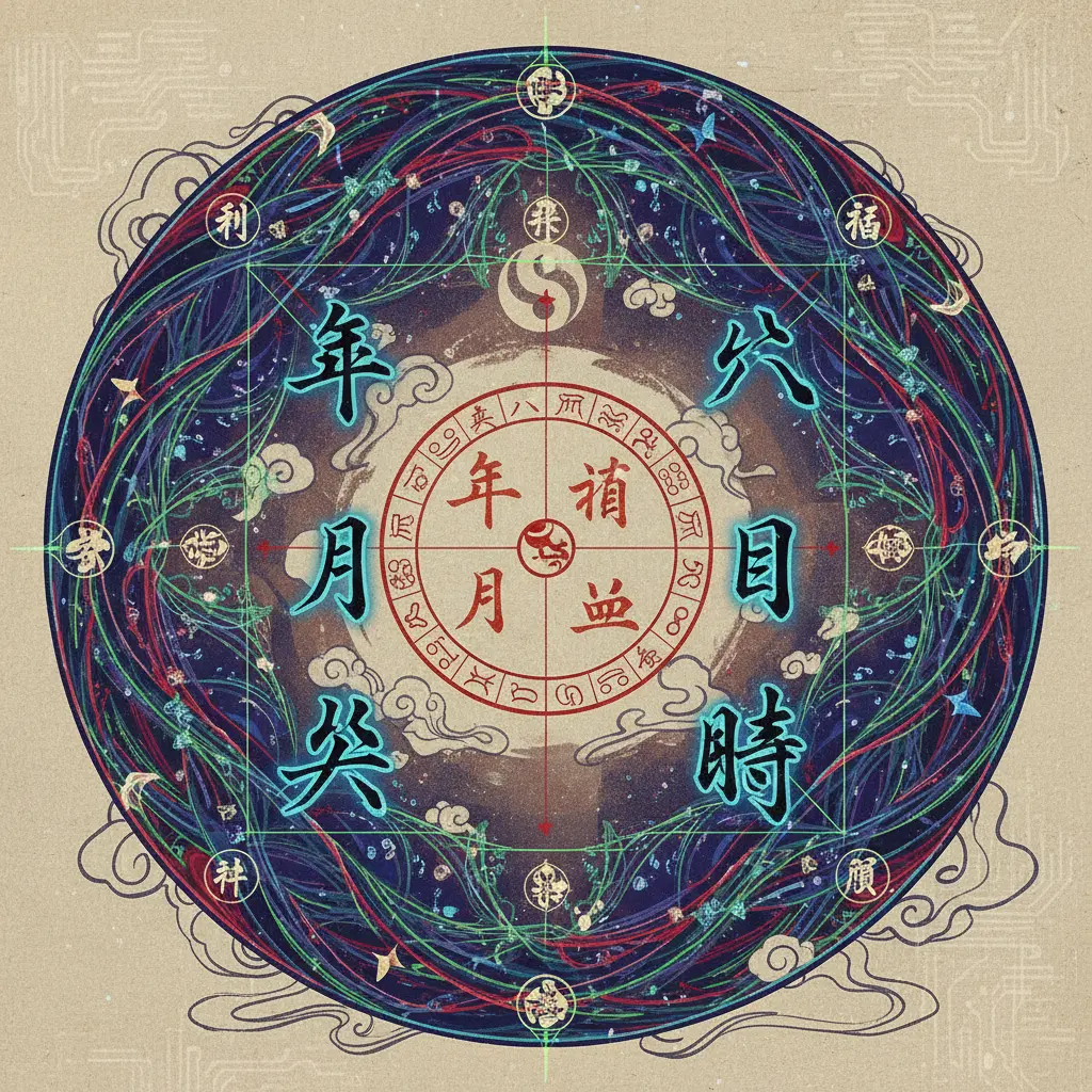 八字盤 - 八字命盤