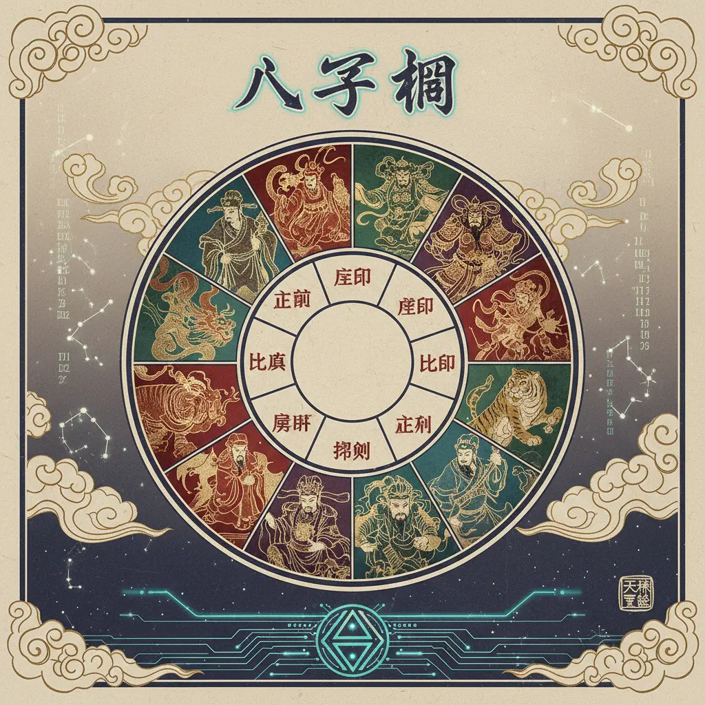 八字網 - 十神