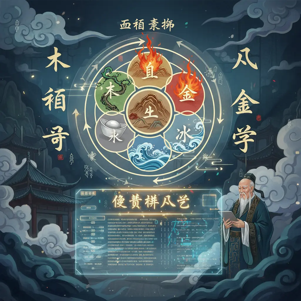 免費排八字 - 五行結構
