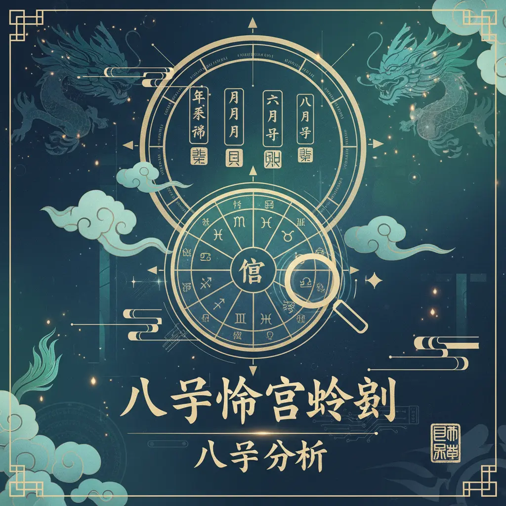 八字命宮查詢 - 八字分析