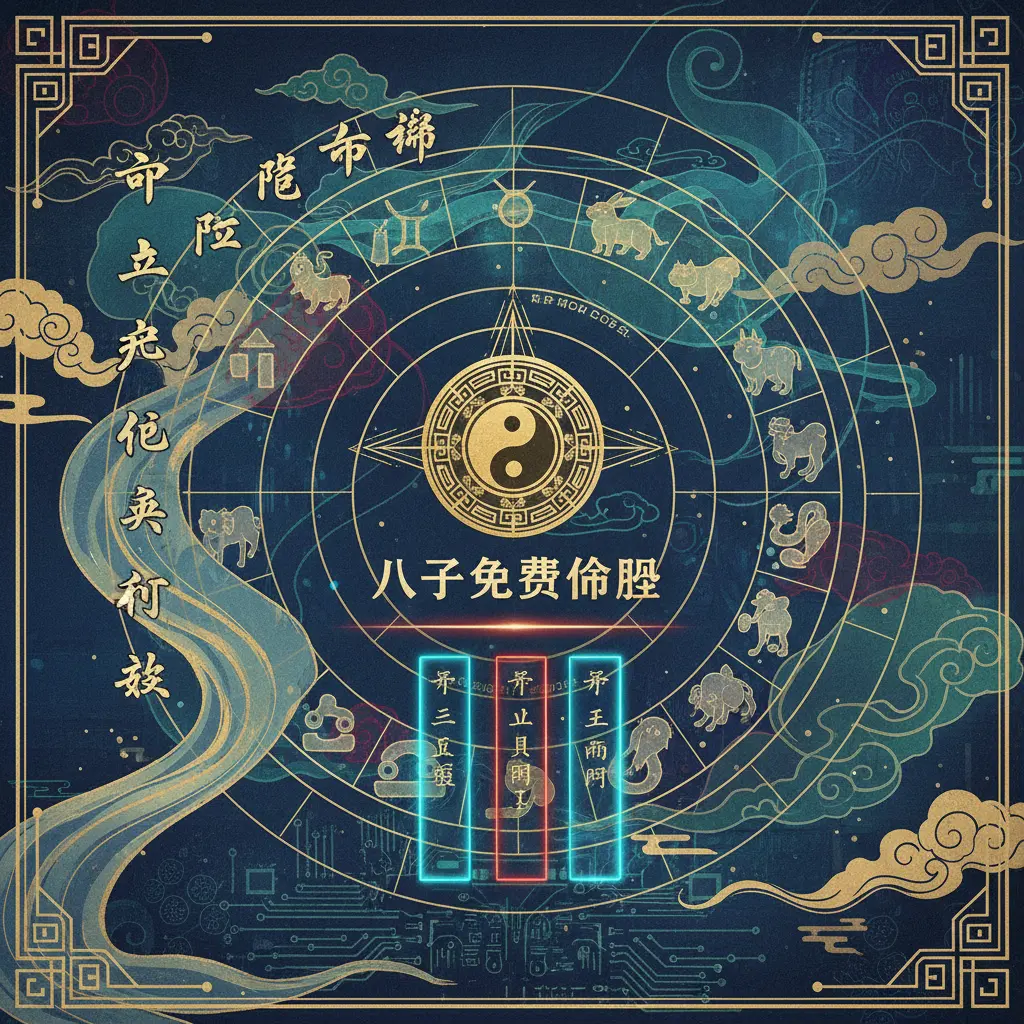 八字免費命盤 - 天干地支