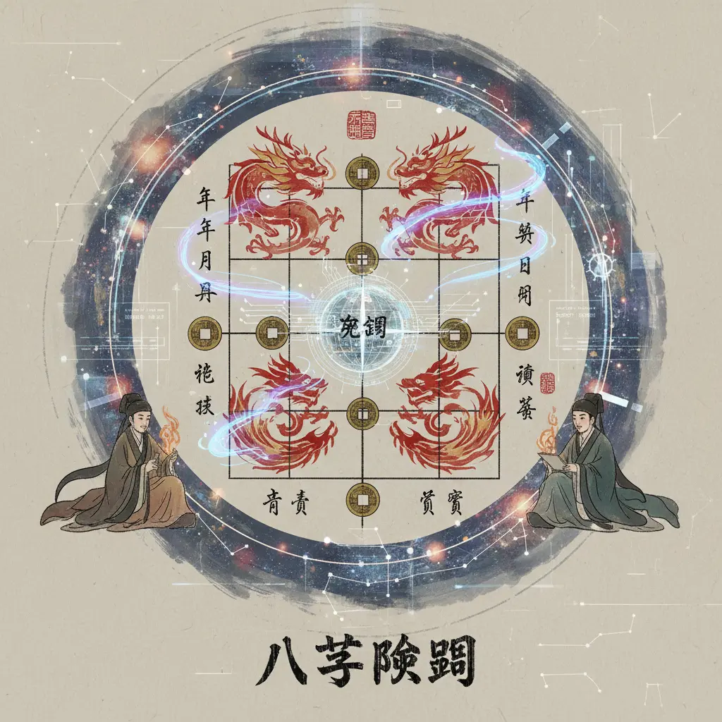 八字 查詢 - 八字排盤