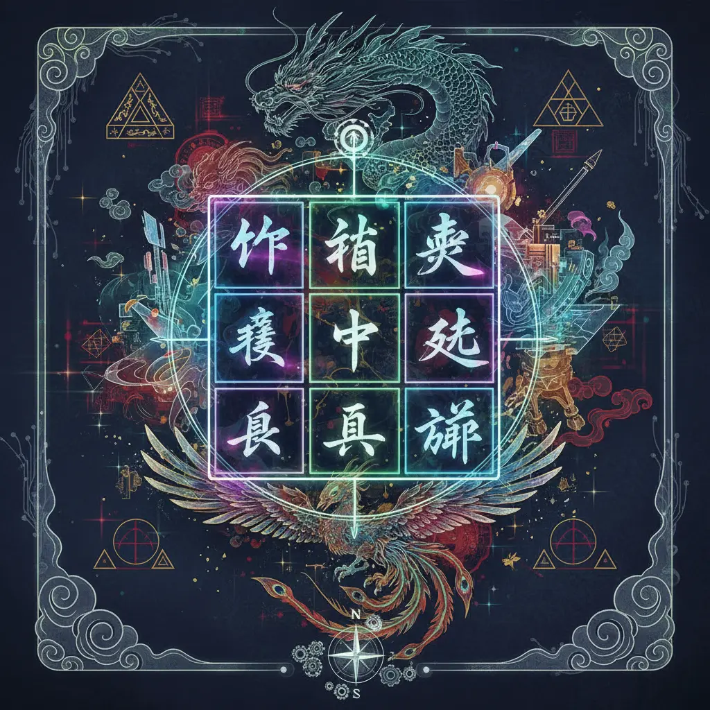 奇門遁甲 - 九宮