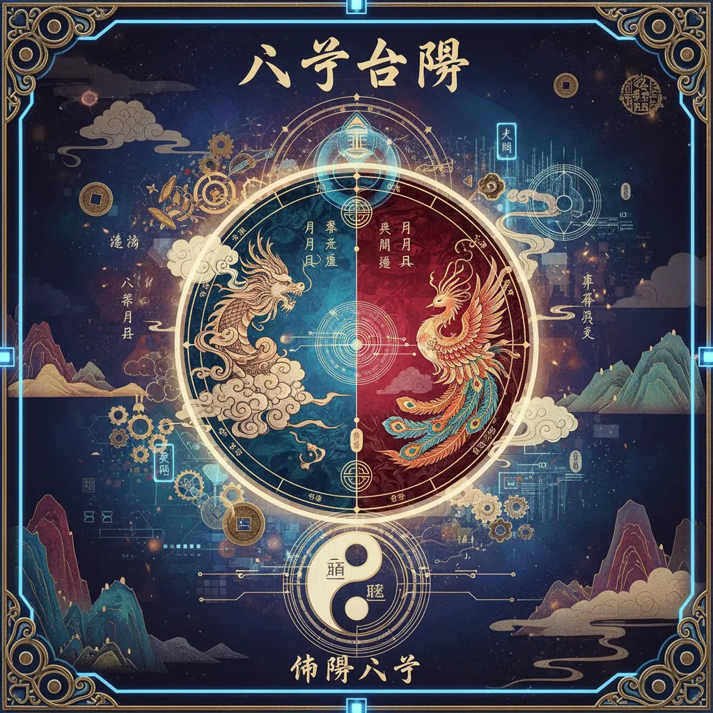 命盤八字 - 八字合盤