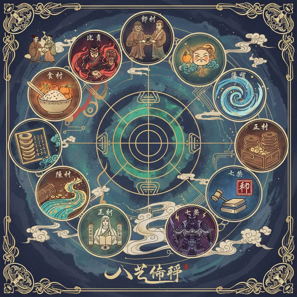 八字命評 - 十神